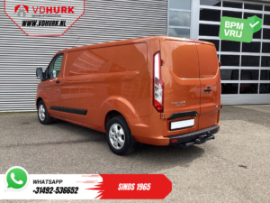 Ford Transit Custom Van 2.0 TDCI 170 hp Aut. L2 Front lip/ Spoiler/ Sidbars/ Raptor Grille/ Carplay/ Camera/ Cruise/ PDC/ 18 ”LMV/ DAB/ Tow bar/ Air conditioning
