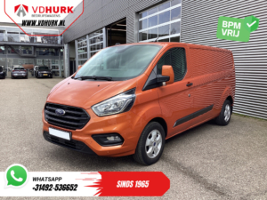Ford Transit Custom Van 2.0 TDCI 170 hp Aut. L2 Front lip/ Spoiler/ Sidbars/ Raptor Grille/ Carplay/ Camera/ Cruise/ PDC/ 18 ”LMV/ DAB/ Tow bar/ Air conditioning