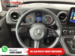 Mercedes-Benz eCitan Van 112 51 kWh 280 km WLTP Facelift/ 3Pers/ Schnellladegerät/ Standheizung/ Sitzverw./ Carplay/ Navi/ Kamera/ Klima/ Cruise/ Zughaken