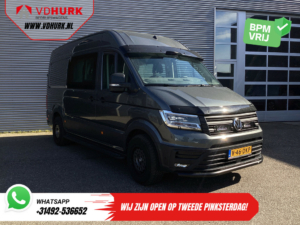 Volkswagen Crafter Furgone 2.0 TDI 180 cv DSG Aut. L3H3 DC Doppia Cabina LED/ Adapt.Cruise/ Carplay/ Gev.Stoel/ Airco/ Navi/ Telecamera/ PDC/ 17 ”LMV/ Barra di traino