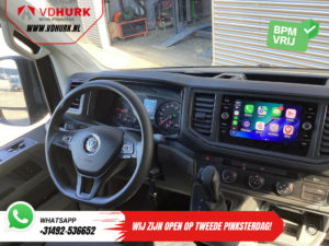Volkswagen Crafter Furgone 2.0 TDI 180 cv DSG Aut. L3H3 DC Doppia Cabina LED/ Adapt.Cruise/ Carplay/ Gev.Stoel/ Airco/ Navi/ Telecamera/ PDC/ 17 ”LMV/ Barra di traino