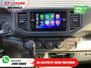 Volkswagen Crafter Furgone 2.0 TDI 180 cv DSG Aut. L3H3 DC Doppia Cabina LED/ Adapt.Cruise/ Carplay/ Gev.Stoel/ Airco/ Navi/ Telecamera/ PDC/ 17 ”LMV/ Barra di traino