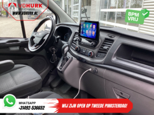 Ford Transit Custom Van 2.0 TDCI 130 ch Aut. L2 2x Porte coulissante/ Chauffage au sol/ Stoelverw./ Carplay/ Airco/ Cruise/ PDC/ DAB/ Crochet d'attelage