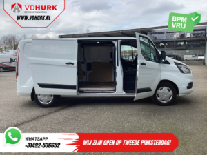 Ford Transit Custom Van 2.0 TDCI 130 ch Aut. L2 2x Porte coulissante/ Chauffage au sol/ Stoelverw./ Carplay/ Airco/ Cruise/ PDC/ DAB/ Crochet d'attelage