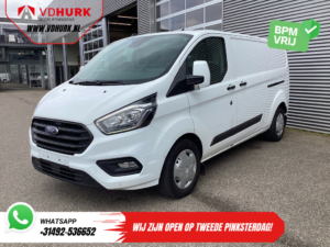 Ford Transit Custom Van 2.0 TDCI 130 ch Aut. L2 2x Porte coulissante/ Chauffage au sol/ Stoelverw./ Carplay/ Airco/ Cruise/ PDC/ DAB/ Crochet d'attelage