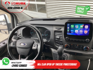Ford Transit Custom Van 2.0 TDCI 130 ch Aut. L2 2x Porte coulissante/ Chauffage au sol/ Stoelverw./ Carplay/ Airco/ Cruise/ PDC/ DAB/ Crochet d'attelage