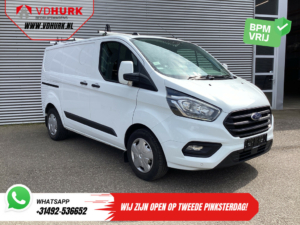Ford Transit Custom Van 2.0 TDCI 130 cv Aut. 2x Porta scorrevole/ Riscaldatore a cavalletto/ Stoelverw./ Airco/ Crociera/ Fissaggio/ PDC/ DAB/ Portatutto