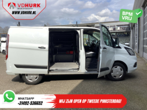 Ford Transit Custom Van 2.0 TDCI 130 cv Aut. 2x Porta scorrevole/ Riscaldatore a cavalletto/ Stoelverw./ Airco/ Crociera/ Fissaggio/ PDC/ DAB/ Portatutto