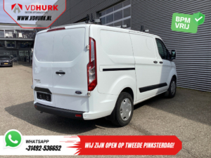 Ford Transit Custom Van 2.0 TDCI 130 cv Aut. 2x Porta scorrevole/ Riscaldatore a cavalletto/ Stoelverw./ Airco/ Crociera/ Fissaggio/ PDC/ DAB/ Portatutto