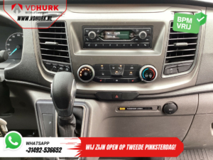 Ford Transit Custom Van 2.0 TDCI 130 cv Aut. 2x Porta scorrevole/ Riscaldatore a cavalletto/ Stoelverw./ Airco/ Crociera/ Fissaggio/ PDC/ DAB/ Portatutto