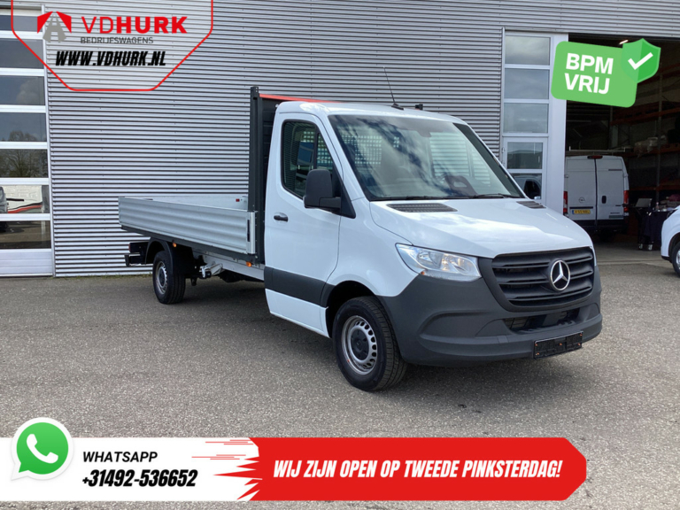 Mercedes-Benz Sprinter Open laadbak 317 CDI Aut. Open Laadbak/ 430x203x40/ Camera/ Cruise/ Trekhaak/ Pick Up