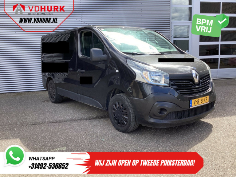 Renault Trafic Bestelbus 1.6 dCi 145 pk Stoelverw./ Airco/ Cruise/ PDC/ Trekhaak