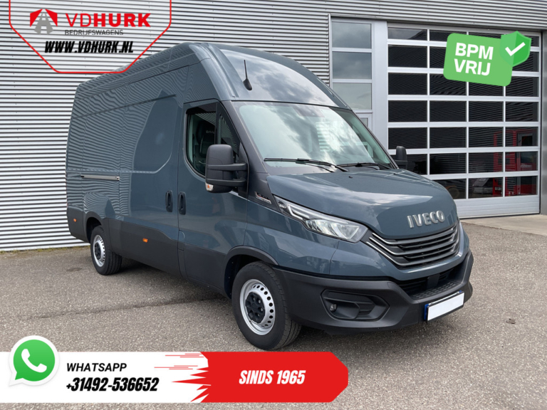 Iveco Daily Van 35S21HV 3.0 180 CV Aut. L2H3 LED/ 3.5t Trekverm./ Adapt.Cruise/ Carplay/ Gev.Stoel./ Climate/ Navi/ Camera/ Towbar