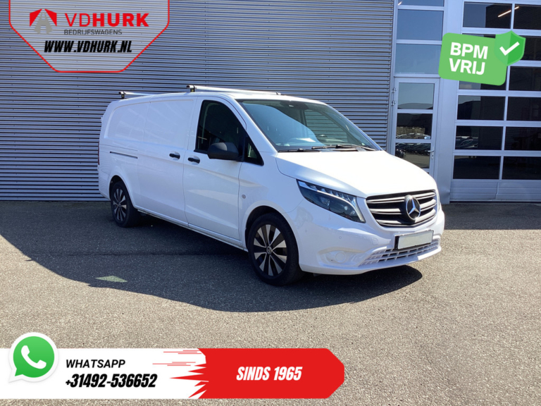 Mercedes-Benz Vito Van 119 CDI Aut. XL L3 LED/ Chauffage au sol/ Sièges chauffants/ Carplay/ Navi/ Caméra/ PDC/ LMV/ Croisière/ Crochet d'attelage/ Climatisation