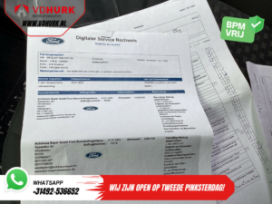 Ford Transit Bestelbus 350 2.0 TDCI 185 pk Aut. L3H3 Riem V.V/ 2xSchuifdeur/ Bi-Xenon/ Elek.Stoel/ Carplay/ Stoelverw./ Camera/ Cruise/ PDC/ Navi