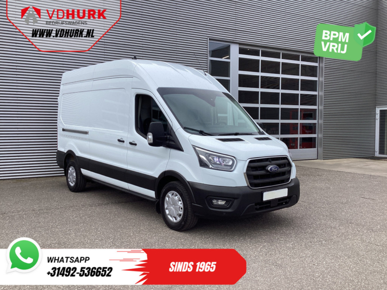 Ford Transit Van 350 2.0 TDCI 185 к.с. Авт. L3H3 Ремінь Д.В./ 2хЗсувні двері/ Бі-ксенон/ Елек.сидіння/ Carplay/ Підігрів сидінь/ Камера/ Круїз/ PDC/ Navi