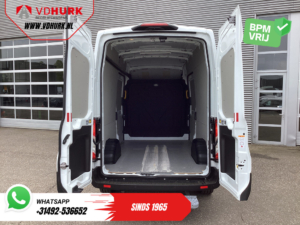 Ford Transit Bestelbus 350 2.0 TDCI 185 pk Aut. L3H3 Riem V.V/ 2xSchuifdeur/ Bi-Xenon/ Elek.Stoel/ Carplay/ Stoelverw./ Camera/ Cruise/ PDC/ Navi