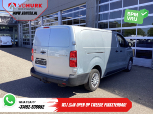 Toyota ProAce Worker Bestelbus 2.0 145 pk L3 2xSchuifdeur/ Adapt.Cruise/ Head Up/ Standkachel/ Stoelverw./ Carplay/ Trekhaak/ PDC