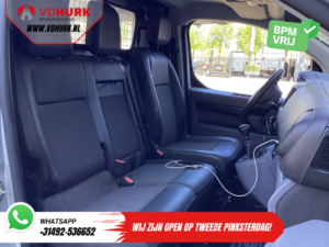 Toyota ProAce Worker Bestelbus 2.0 145 pk L3 2xSchuifdeur/ Adapt.Cruise/ Head Up/ Standkachel/ Stoelverw./ Carplay/ Trekhaak/ PDC
