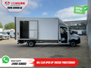 Mercedes-Benz Sprinter Bakwagen 317 CDI Aut. Box truck hayon/ Spoiler/ Ușă laterală/ LED/ Încălzire stand/ Încălzire scaune/ Carplay/ Cruise/ Airco/ 430x210x210