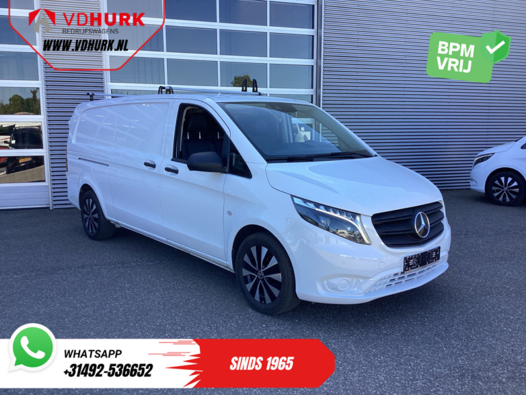 Mercedes-Benz Vito Van 119 CDI Aut. XL L3 LED/ Stand heater/ Seatverw./ Carplay/ Camera/ Towing hook/ PDC/ Cruise