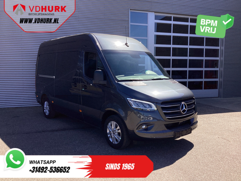 Mercedes-Benz Sprinter Bestelbus 315 CDI Aut. L2H2 3.5t Trekverm./ LED/ Gev.Stoel/ 10,25” MBUX/ Climate/ Stoelverw./ Carplay/ Navi/ Cruise/ Camera/ PDC/ Trekhaak