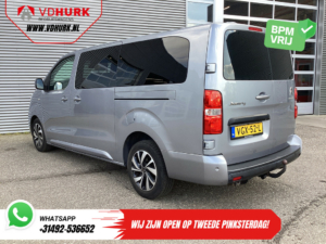 Citroën Jumpy Bestelbus 2.0 HDI 180 pk Aut. DC Dubbel Cabine Xenon/ Adapt.Cruise/ Standkachel/ 2x Schuifdeur/ Carplay/ Keyless/ Climate/ Camera/ Navi/ 1