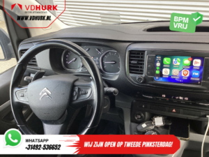 Citroën Jumpy Bestelbus 2.0 HDI 180 pk Aut. DC Dubbel Cabine Xenon/ Adapt.Cruise/ Standkachel/ 2x Schuifdeur/ Carplay/ Keyless/ Climate/ Camera/ Navi/ 1