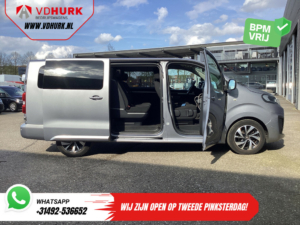 Citroën Jumpy Bestelbus 2.0 HDI 180 pk Aut. DC Dubbel Cabine Xenon/ Adapt.Cruise/ Standkachel/ 2x Schuifdeur/ Carplay/ Keyless/ Climate/ Camera/ Navi/ 1