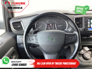 Citroën Jumpy Bestelbus 2.0 HDI 180 pk Aut. DC Dubbel Cabine Xenon/ Adapt.Cruise/ Standkachel/ 2x Schuifdeur/ Carplay/ Keyless/ Climate/ Camera/ Navi/ 1