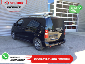 Toyota ProAce Worker Bestelbus 1.5 2x Schuifdeur/ Adapt.Cruise/ Head-up/ Standkachel/ Inrichting/ Stoelverw./ Carplay/ Camera/ Keyless/ Climate/ Trekhaak