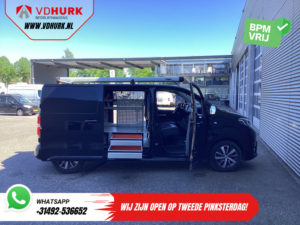 Toyota ProAce Worker Bestelbus 1.5 2x Schuifdeur/ Adapt.Cruise/ Head-up/ Standkachel/ Inrichting/ Stoelverw./ Carplay/ Camera/ Keyless/ Climate/ Trekhaak
