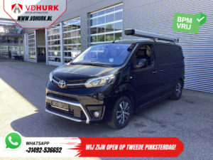 Toyota ProAce Worker Bestelbus 1.5 2x Schuifdeur/ Adapt.Cruise/ Head-up/ Standkachel/ Inrichting/ Stoelverw./ Carplay/ Camera/ Keyless/ Climate/ Trekhaak