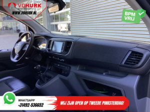 Toyota ProAce Worker Bestelbus 1.5 2x Schuifdeur/ Adapt.Cruise/ Head-up/ Standkachel/ Inrichting/ Stoelverw./ Carplay/ Camera/ Keyless/ Climate/ Trekhaak