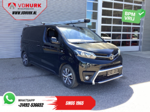 Toyota ProAce Worker Van 1.5 2x Porta scorrevole/ Adapt.Cruise/ Head-up/ Riscaldatore a cavalletto/ Arredamento/ Sediliverw./ Carplay/ Telecamera/ Keyless/ Clima/ Barra di traino