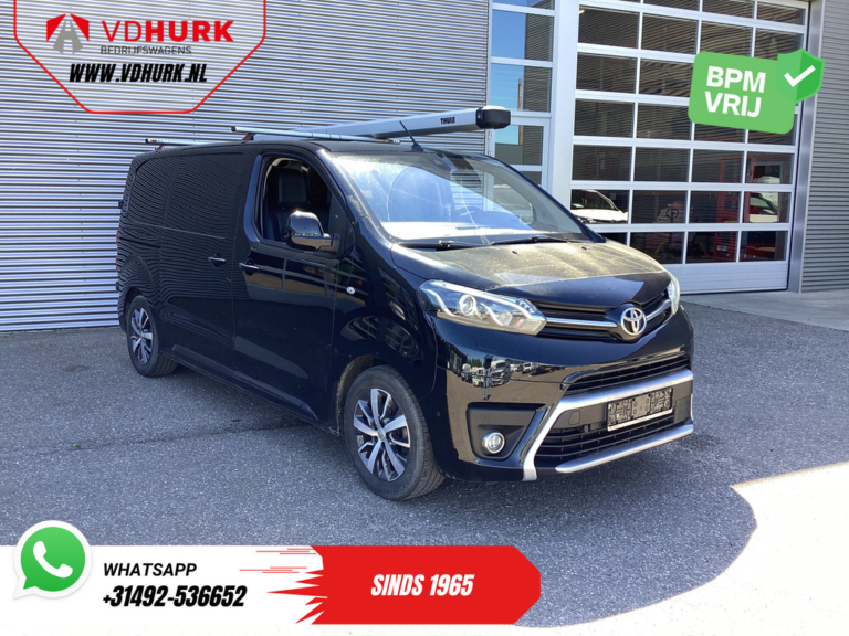 Toyota ProAce Worker Van 1.5 2x Schiebetür/ Adapt.Cruise/ Head-up/ Standheizung/ Möblierung/ Sitzverw./ Carplay/ Kamera/ Keyless/ Klima/ Anhängerkupplung