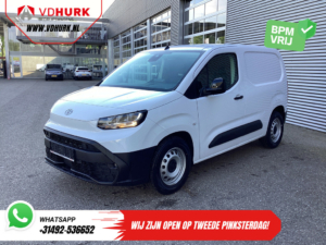 Toyota PROACE CITY Electric Bestelbus 345 km WLTP LED/ 3pers/ Snellader/ Standkachel/ Carplay/ Navi/ PDC/ Cruise/ Airco