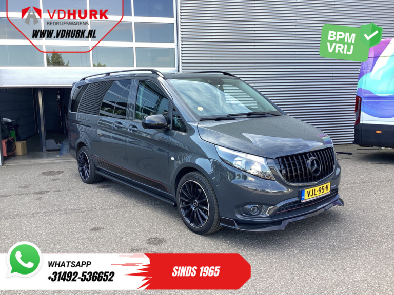 Mercedes-Benz Vito Van 116 CDI Aut. DC Double Cab Leather/ Seatverw./ 19” LMV/ Glass look/ Camera/ Navi/ PDC/ Towing hook/ Cruise