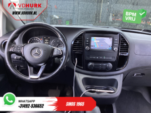 Mercedes-Benz Vito Van 116 CDI авт. DC Double Cab Шкіряна кабіна / Сидіння з електроприводом / 19” LMV / Склопакет / Камера / Nav / PDC / Буксирувальний гак / Круїз