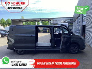 Ford Transit Custom Bestelbus 2.0 TDCI 170 pk Aut. L2 2xSchuifdeur/ Adapt.Cruise/ B&O/ 360 Camera/ Carplay/ Stoelverw./ Stuurverw./ Navi/ PDC