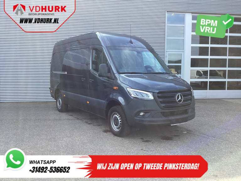 Mercedes-Benz Sprinter Bestelbus 317 CDI Aut. L2H2 LED/ Stoelverw./ Gev.stoel/ 270Gr.Deuren/ Navi/ Camera/ PDC/ Cruise/ Airco