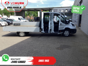 Ford Transit Open Cargo Box 2.0 TDCI 130 CP DC Double Cab Open Cargo Box/ 7 Pers./ 3.0t Towing Verm./ Carplay/ Cruise/ Climate/ Pick Up