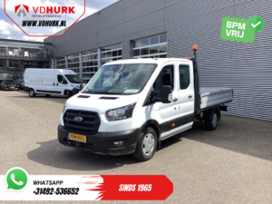 Ford Transit Open Cargo Box 2.0 TDCI 130 CP DC Double Cab Open Cargo Box/ 7 Pers./ 3.0t Towing Verm./ Carplay/ Cruise/ Climate/ Pick Up