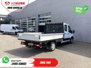Ford Transit Open Cargo Box 2.0 TDCI 130 CP DC Double Cab Open Cargo Box/ 7 Pers./ 3.0t Towing Verm./ Carplay/ Cruise/ Climate/ Pick Up