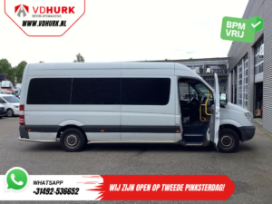Mercedes-Benz Sprinter Passenger Transport 313 2.2 CDI L3H2 €8,773 Incl. VAT BPM FREE! EXPORT Combi/ 9 persoane/ Kombi/ 9P/ Airco/ Lift pentru scaune cu rotile