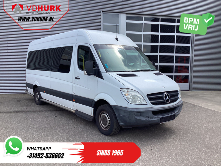 Mercedes-Benz Sprinter Personenvervoer 313 2.2 CDI L3H2 €8.773 Incl. BTW BPM VRIJ! EXPORT Combi/ 9 Persoons/ Kombi/ 9P/ Airco/ Rolstoellift