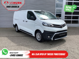 Toyota ProAce Worker Van 2.0 145 cv L3 Riscaldamento del basamento/ Riscaldamento dei sedili/ Carplay/ Telecamera/ PDC/ Cruise/ Barra di traino/ Aria condizionata