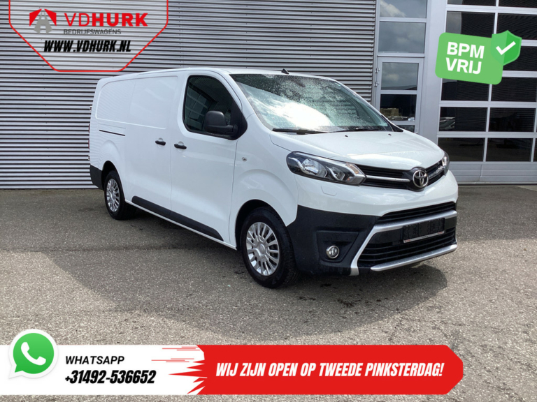 Toyota ProAce Worker Van 2.0 145 CP L3 Încălzire în picioare/ Încălzire scaune/ Carplay/ Cameră/ PDC/ Cruise/ Bara de remorcare/ Aer condiționat