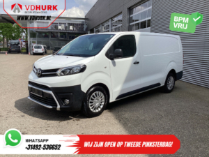 Toyota ProAce Worker Van 2.0 145 cv L3 Riscaldamento del basamento/ Riscaldamento dei sedili/ Carplay/ Telecamera/ PDC/ Cruise/ Barra di traino/ Aria condizionata