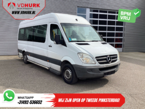 Mercedes-Benz Sprinter Personenvervoer 313 2.2 CDI Aut. L3H2 €10.587,- incl BTW (BPM VRIJ) EXPORT Combi/ 9 persoons/ Kombi/ 9P/ Rearbar/ Sidebars/ Airco/ Rolstoellift